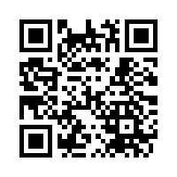 QR code linking to homepage